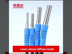 Sensor fotoeléctrico difuso NPN PNP del pequeño sensor difuso del laser de LUOSHIDA NINGUNA salida del NC