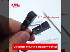 Pequeño alambre inductivo rectangular 8x8 de DC 3 del sensor del interruptor de proximidad para el detector de metales
