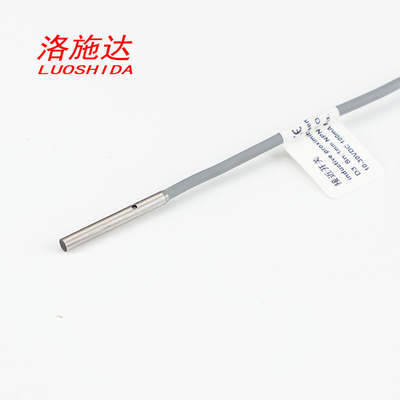 Sensor de proximidad del alambre 3m m de DC 10-30V 3 pequeño para la detección del metal