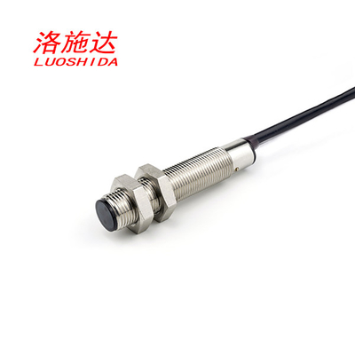 3 sensor de proximidad fotoeléctrico difuso del alambre M12 con el tipo de cable