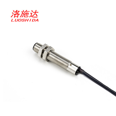 Sensor de proximidad fotoeléctrico difuso con el tipo de cable distancia del alambre M12 300m m de DC 3 ajustable