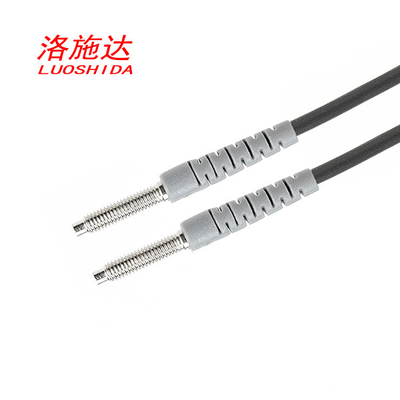 Amplificador del sensor de la fibra del M3 del CE a través del sensor óptico de la fibra del haz para la punta de prueba del 1M Plastic Fiber Cable
