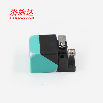 Sensor de proximidad inductivo rectangular Q40 DC cuerpo corto plástico de 360 grados para el detector de la posición