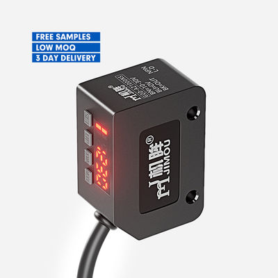 NO NC reducción de costos efectiva respuesta de alta velocidad sensor difuso de fotos pantalla digital inteligente interruptor fotoeléctrico