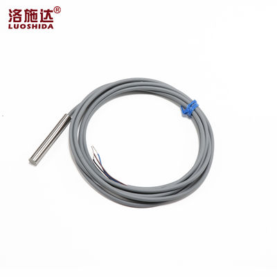 Loushida D6.5 Sensor de proximidad capacitivo de montaje no/flush de 3 hilos de 1 mm 8 mm con salidas NPN/PNP para detección de metales