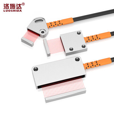 100%Nuevo 100%Original Sensor de Fibra Óptica de Matriz Serie de Reflexión Difusa Alta Precisión Detecta Objetos Pequeños Sensor de Fibra Óptica