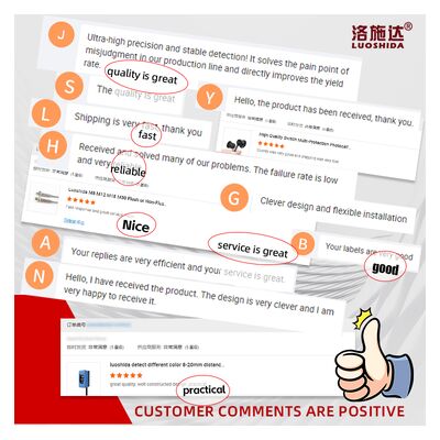 Q14 Sensor láser fotoeléctrico difuso NPN/PNP/NO/NC Distancia de detección de 100 mm/300 mm IP65 No descargable