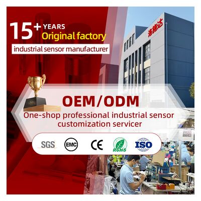 M12 M18 200 mm 500 mm PNP/NPN NO sensor láser de 4 alambres sensor de proximidad fotoeléctrica